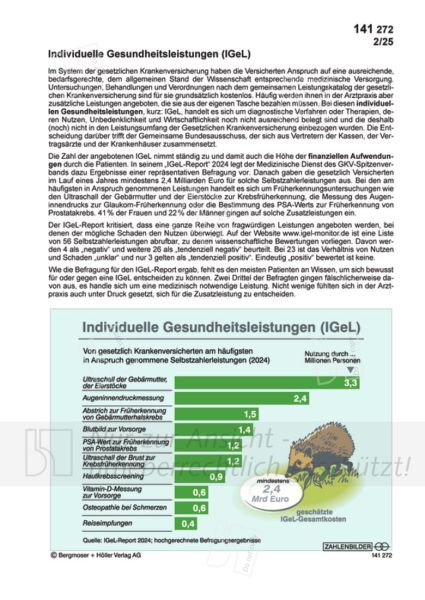 Individuelle Gesundheitsleistungen (IGeL)