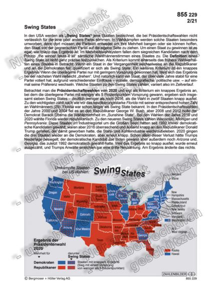 Swing States - Umkämpfte Staaten bei US-Wahlen