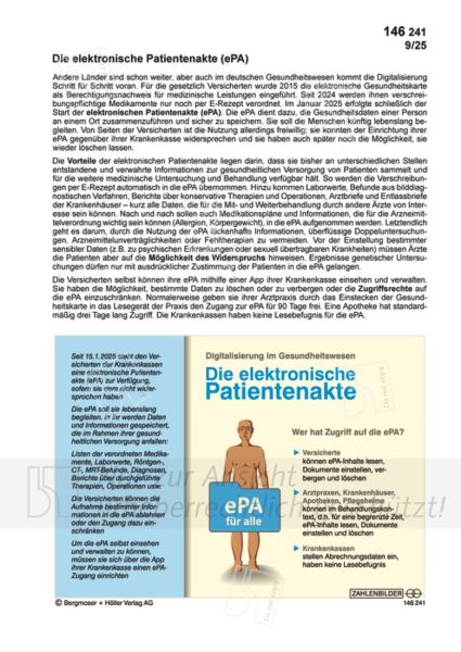 Die elektronische Patientenakte (ePA)