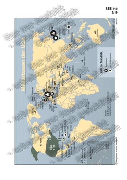Militärbasen der USA (Infografik + Text)