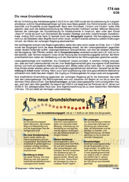 Die neue Grundsicherung