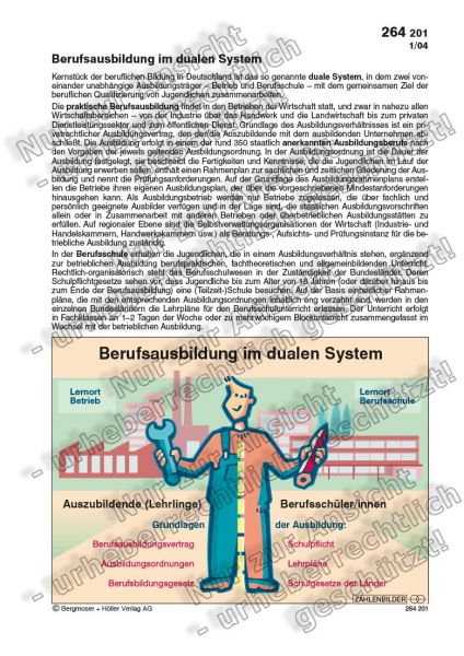 Berufsausbildung im dualen System