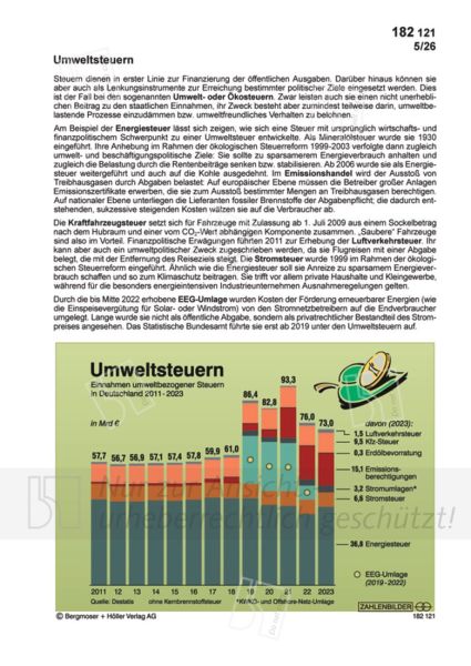 Umweltsteuern
