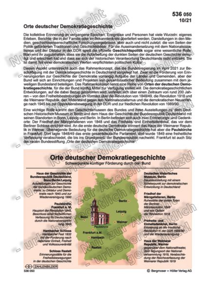 Orte deutscher Demokratiegeschichte