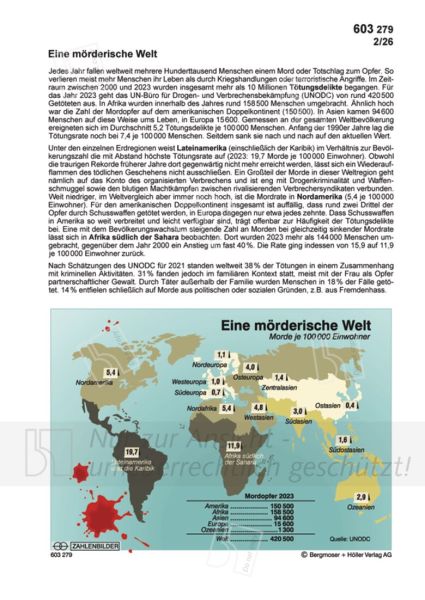 Eine mörderische Welt