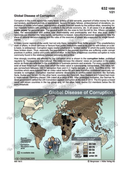 Global Disease of Corruption