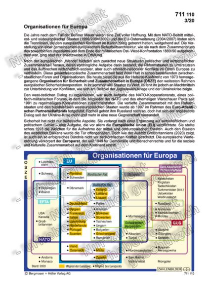 Organisationen für Europa
