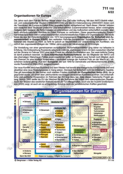 Organisationen für Europa