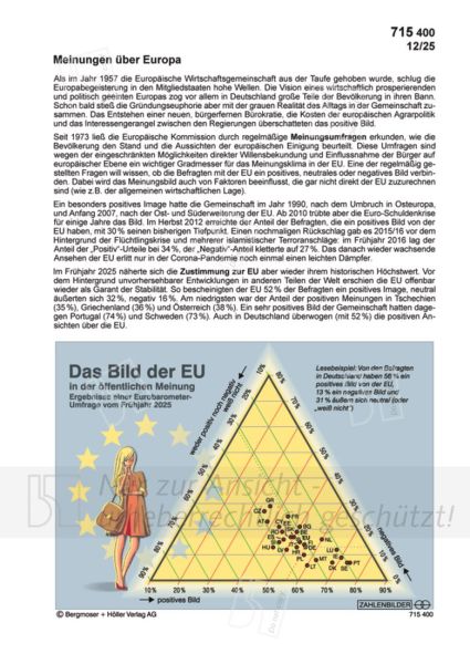 Meinungen über Europa
