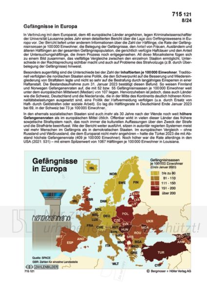 Gefängnisse in Europa