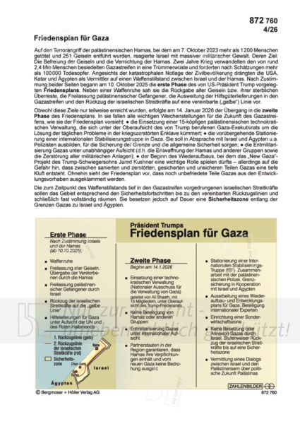 Friedensplan für Gaza