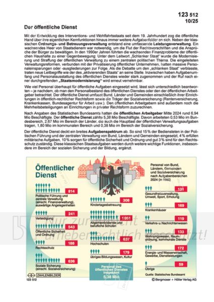 Der öffentliche Dienst