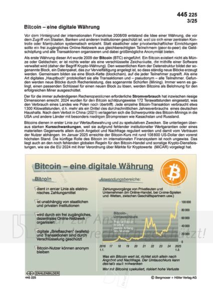 Bitcoin – eine digitale Währung