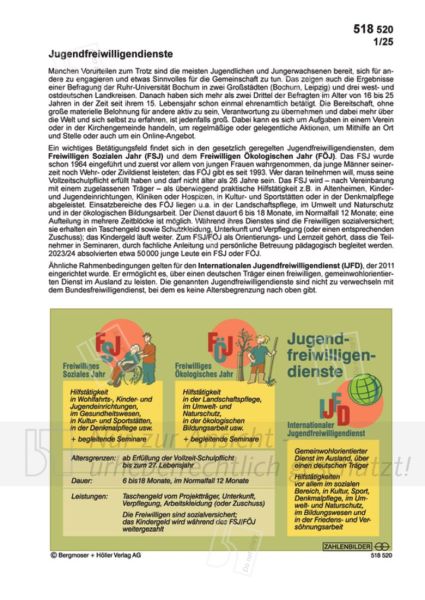 Jugendfreiwilligendienste