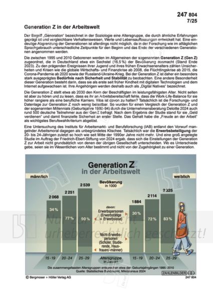 Generation Z in der Arbeitswelt