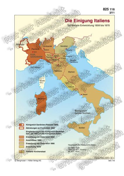 Die Einigung Italiens