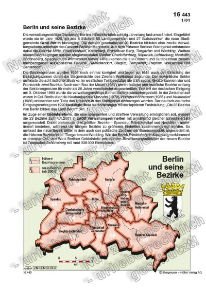Berlin und seine Bezirke