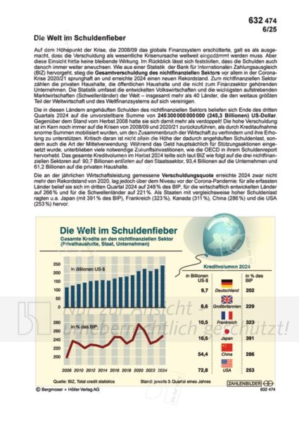 Die Welt im Schuldenfieber
