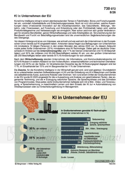 KI in Unternehmen der EU