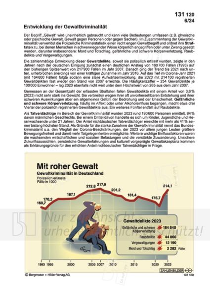 Gewaltkriminalität in Deutschland