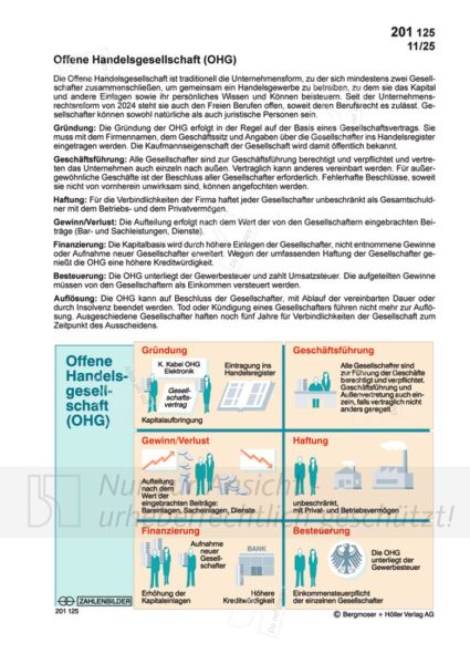 Offene Handelsgesellschaft (OHG)