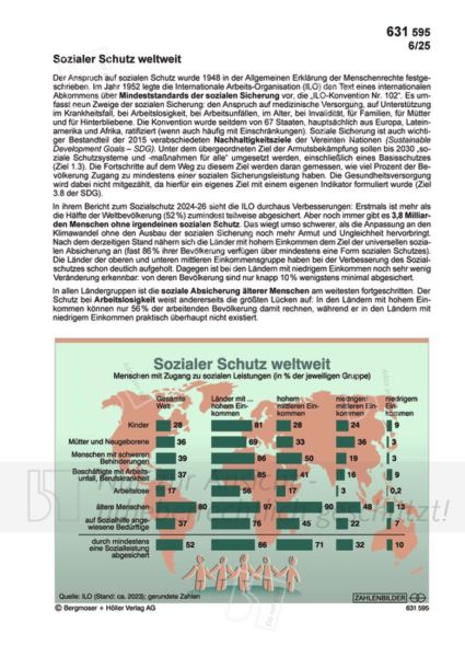 Sozialer Schutz weltweit