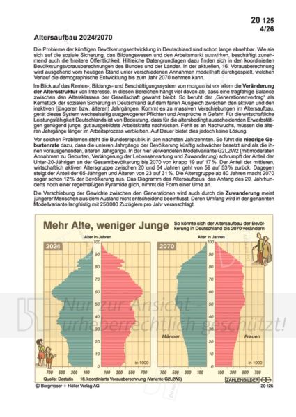 Altersaufbau 2024/2070
