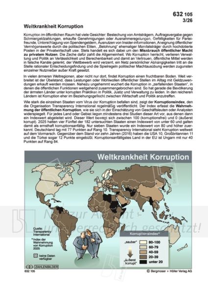 Weltkrankheit Korruption