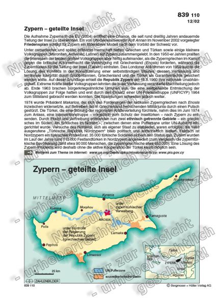 Zypern - geteilte Insel